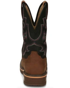 Justin Men's Resistor Western Work Boots - Composite Toe -Ariat Western Outlet Store 2000335172 200 P5