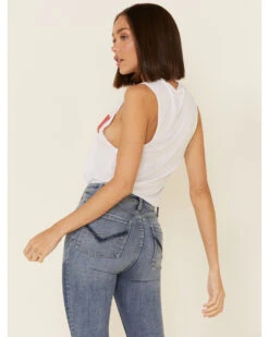 Wondery Women's Wild Bar Graphic Muscle Tank Top  -Ariat Western Outlet Store 2000336327 100 P5