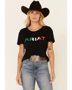 Ariat Women's Viva Mexico Logo Graphic Tee 