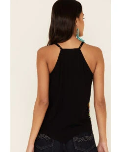 Idyllwind Women's Floral Haze Halter Top  -Ariat Western Outlet Store 2000338253 001 P5