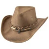 Bullhide Men's Briscoe Top Grain Leather Western Hat 