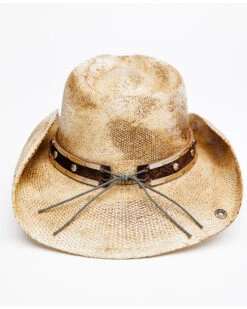 Shyanne Women's Natural Gori Straw Western Hat  -Ariat Western Outlet Store 2000338821 101 P3