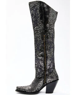 Dan Post Women's Black Snake Print Western Boots - Snip Toe 10 Dan Post Women's Black Snake Print Western Boots - Snip Toe -Ariat Western Outlet Store 2000340406 040 P4