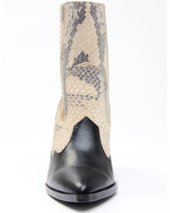 Dan Post Women's Snake Print Fashion Booties - Pointed Toe -Ariat Western Outlet Store 2000340408 001 P3