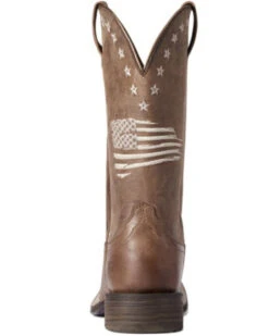Ariat Women's Circuit Patriot Western Boots - Broad Square Toe -Ariat Western Outlet Store 2000340594 200 P3