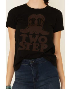 Bandit Women's Two Step Boots Short Sleeve Graphic Tee 7 Bandit Women's Two Step Boots Short Sleeve Graphic Tee -Ariat Western Outlet Store 2000341507 220 P3