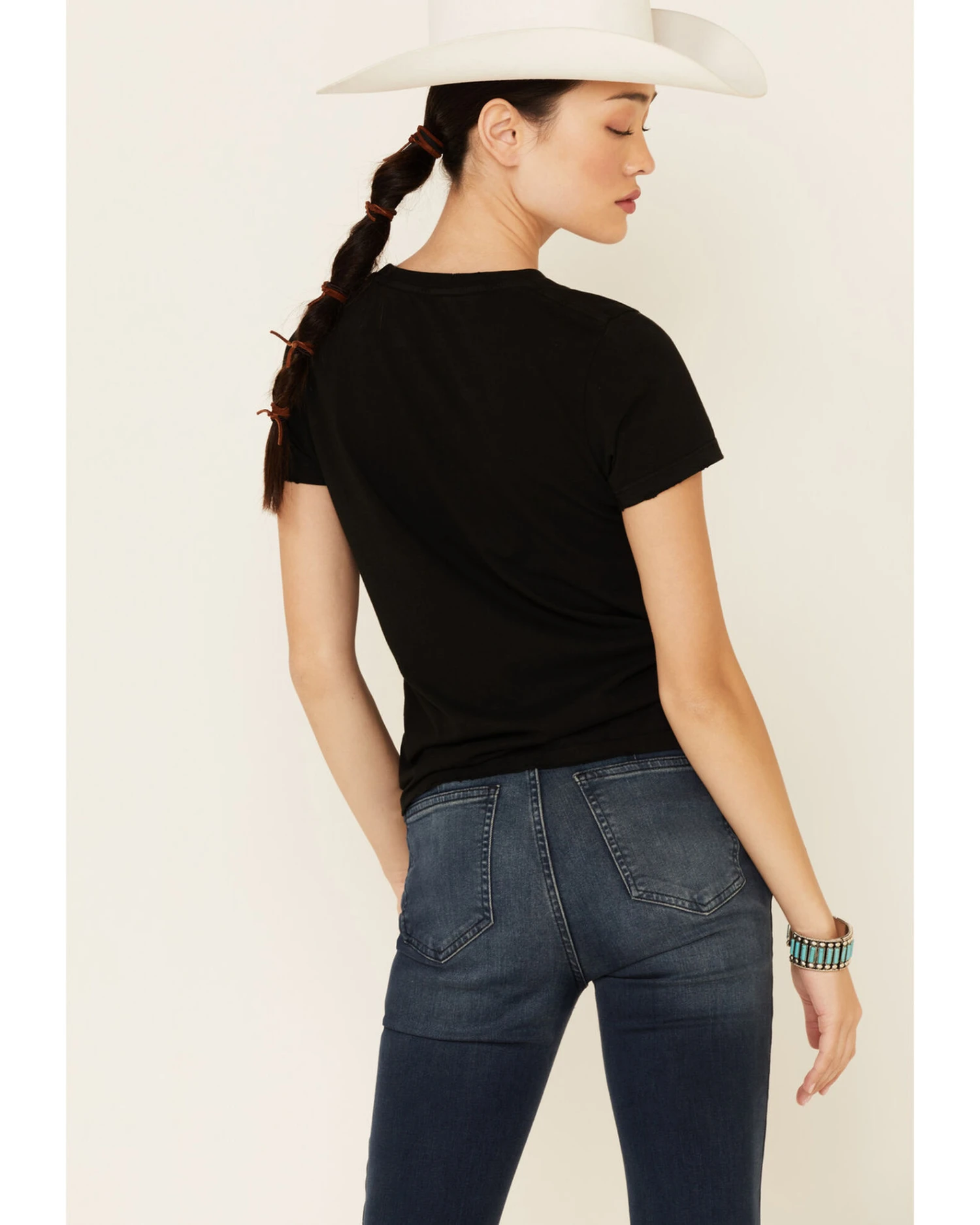 Bandit Women's Two Step Boots Short Sleeve Graphic Tee 4 Bandit Women's Two Step Boots Short Sleeve Graphic Tee - Image 4