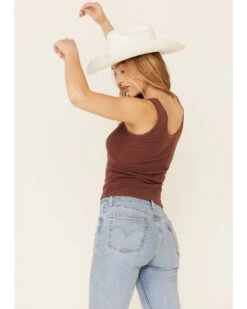 Bandit Brand Women's Hippie Heart Graphic Lace Trim Tank Top -Ariat Western Outlet Store 2000341512 220 P5