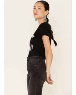 Bandit Brand Women's I Ain't Rich But Lord I'm Free Graphic Tee  -Ariat Western Outlet Store 2000341514 001 P4