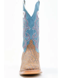 HorsePower Men's Sugared Western Boots - Broad Square Toe -Ariat Western Outlet Store 2000341548 280 P4