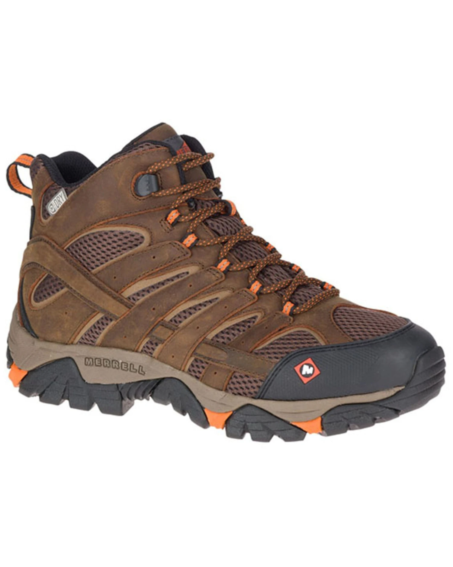 Merrell Men's MOAB Vertex Waterproof Hiking Boots - Soft Toe 1 Merrell Men's MOAB Vertex Waterproof Hiking Boots - Soft Toe