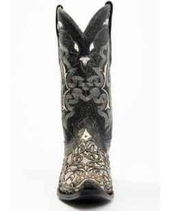 Corral Men's Exotic Python Skin Inlay Western Boots - Snip Toe 10 Corral Men's Exotic Python Skin Inlay Western Boots - Snip Toe -Ariat Western Outlet Store 2000345254 944 P4