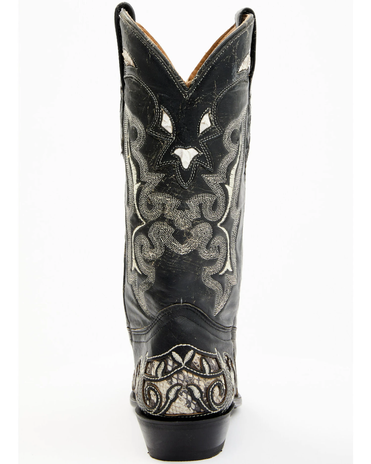 Corral Men's Exotic Python Skin Inlay Western Boots - Snip Toe 5 Corral Men's Exotic Python Skin Inlay Western Boots - Snip Toe - Image 5