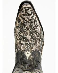 Corral Men's Exotic Python Skin Inlay Western Boots - Snip Toe 12 Corral Men's Exotic Python Skin Inlay Western Boots - Snip Toe -Ariat Western Outlet Store 2000345254 944 P6