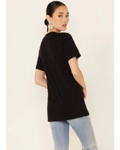 Ali Dee Women's Give Me My Space Cowboy Graphic Short Sleeve Tee 7 Ali Dee Women's Give Me My Space Cowboy Graphic Short Sleeve Tee -Ariat Western Outlet Store 2000345556 001 P4