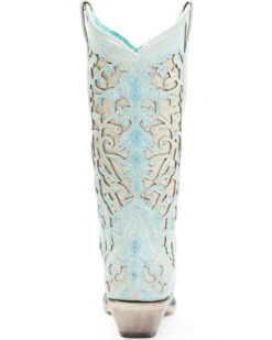 Corral Women's Glitter Inlay Western Boots - Snip Toe -Ariat Western Outlet Store 2000348271 450 P5