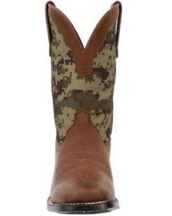 Durango Men's Westward Camo Western Performance Boots - Broad Square Toe -Ariat Western Outlet Store 2000350253 340 P4