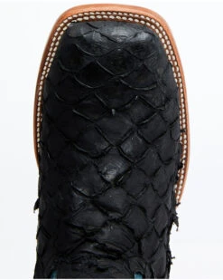 Cody James Men's Pirarucu Soul Western Exotic Boot - Broad Square Toe  -Ariat Western Outlet Store 2000351581 400 P6