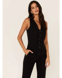 Idyllwind Women's Black Center Stage Jumpsuit 7 Idyllwind Women's Black Center Stage Jumpsuit -Ariat Western Outlet Store 2000352457 001 P4