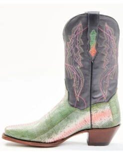 Dan Post Women's Exotic Watersnake Skin Western Boots - Square Toe -Ariat Western Outlet Store 2000352667 300 P3