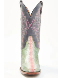 Dan Post Women's Exotic Watersnake Skin Western Boots - Square Toe -Ariat Western Outlet Store 2000352667 300 P4