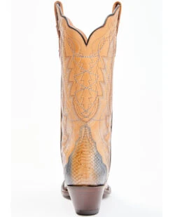 Dan Post Women's Zacatecas Exotic Watersnake Western Boots - Snip Toe -Ariat Western Outlet Store 2000352672 250 P5