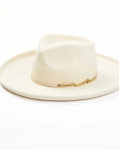 Shyanne Women's Stile Suede Band Wool Felt Western Hat 