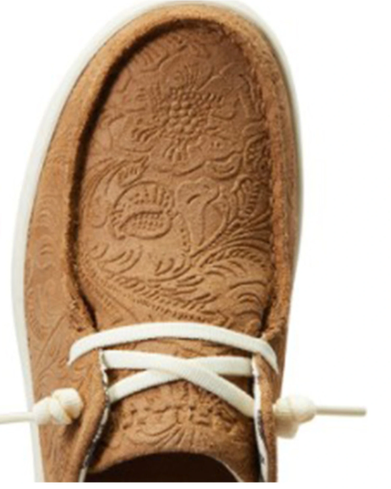 Ariat Women's Floral Emboss Hilo Flx Foam Casual Shoe - Moc Toe 4 Ariat Women's Floral Emboss Hilo Flx Foam Casual Shoe - Moc Toe - Image 4