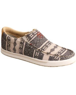Twisted X Women's Hooey Southwestern Print Casual Slip-On Loper - Moc Toe
