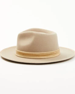 Shyanne Women's Pinch Wool Felt Fedora Hat  -Ariat Western Outlet Store 2000358124 250 P3