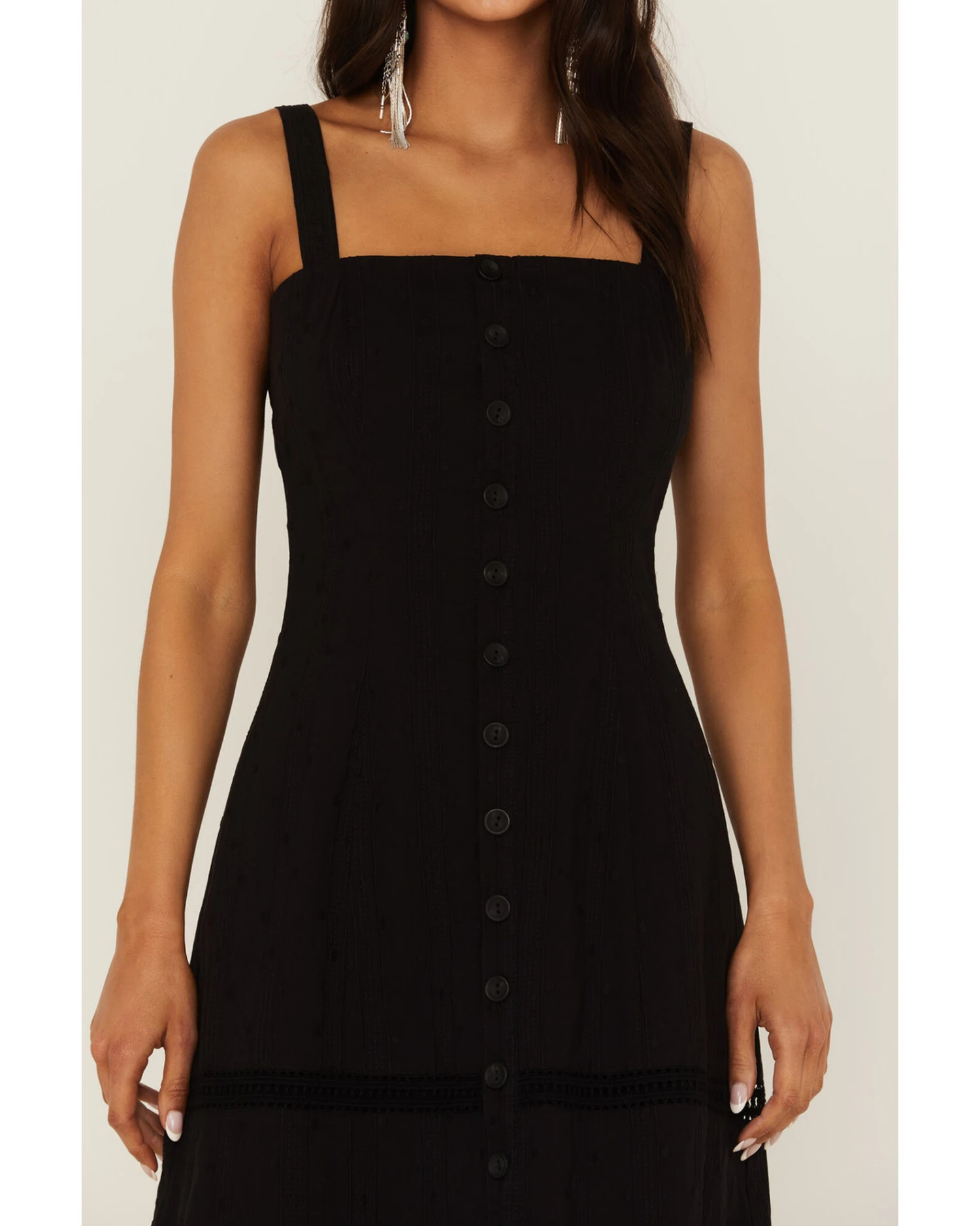 Idyllwind Women's Rockwood Button Front Midi Dress 4 Idyllwind Women's Rockwood Button Front Midi Dress - Image 4