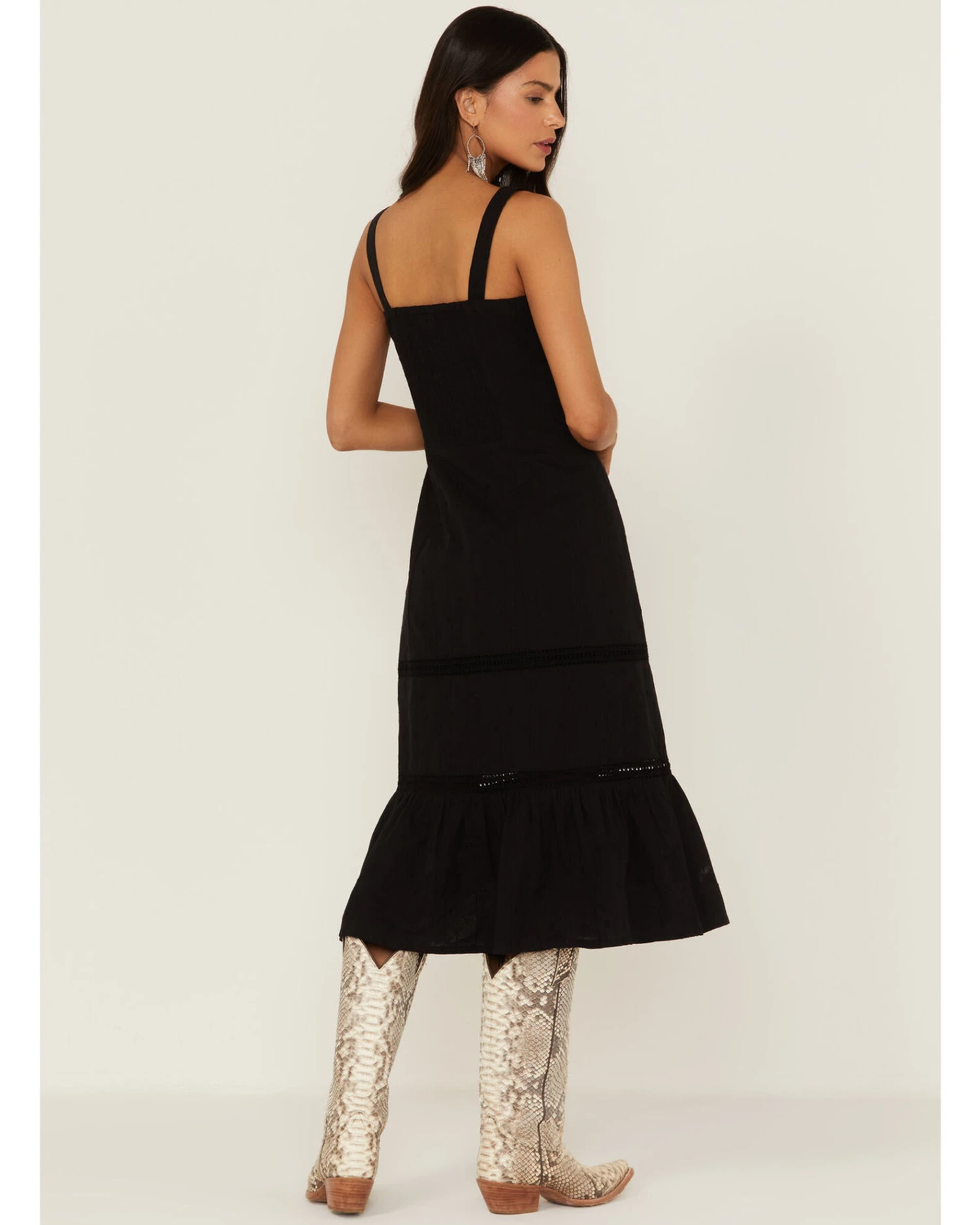 Idyllwind Women's Rockwood Button Front Midi Dress 5 Idyllwind Women's Rockwood Button Front Midi Dress - Image 5