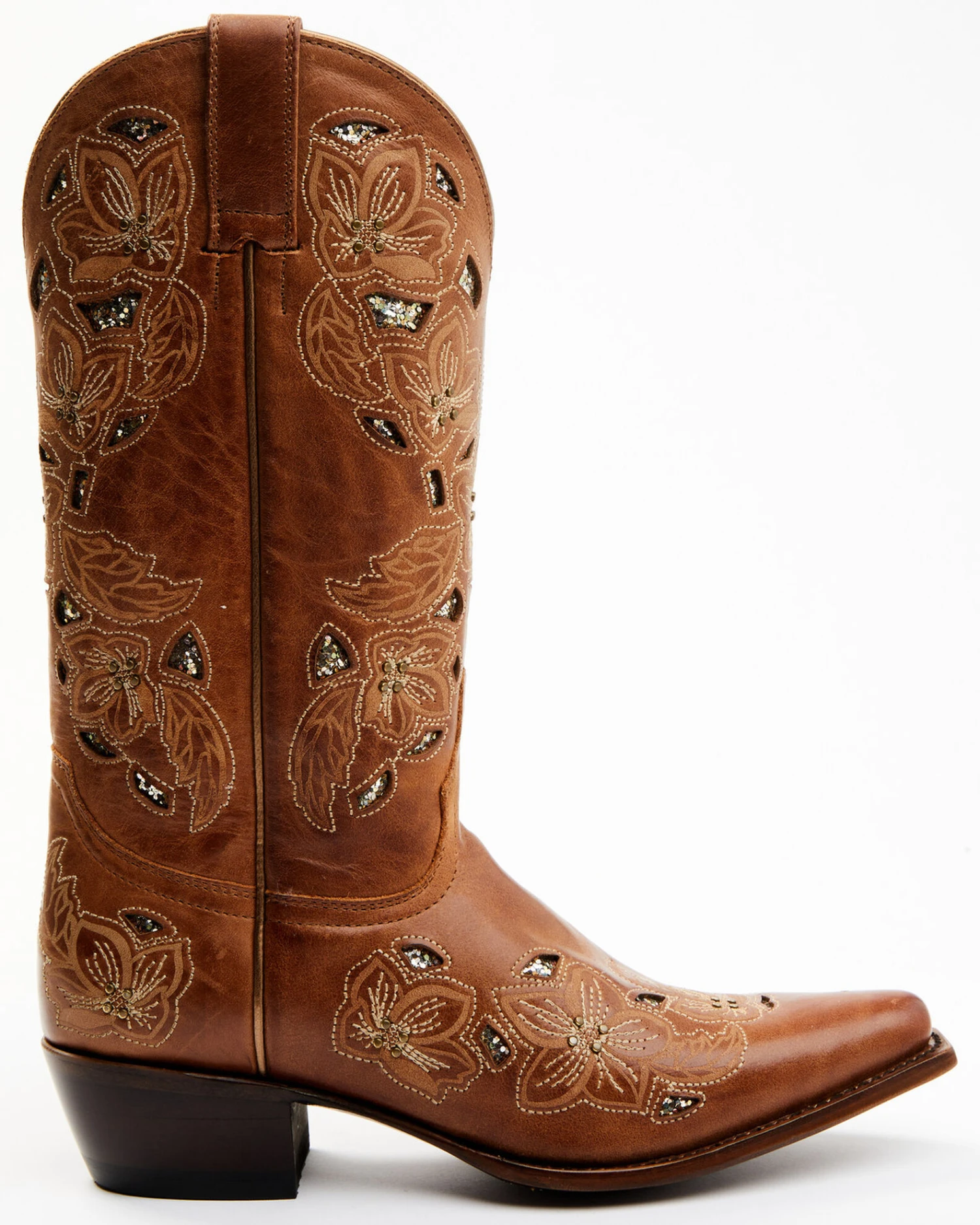 Shyanne Women's Cassia Sugar Mate Glitter Inlay Western Boots - Snip Toe 2 Shyanne Women's Cassia Sugar Mate Glitter Inlay Western Boots - Snip Toe - Image 2