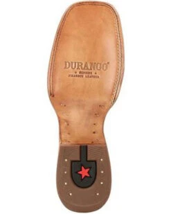 Durango Men's Exotic Pirarucu Skin Western Boots - Broad Square Toe -Ariat Western Outlet Store 2000359779 201 P7