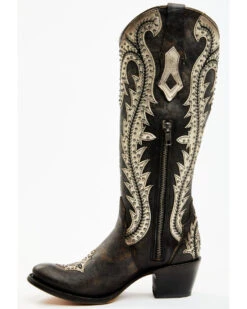 Corral Women's Studded Overlay Western Boots - Round Toe -Ariat Western Outlet Store 2000360110 001 P3
