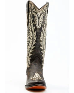 Corral Women's Studded Overlay Western Boots - Round Toe -Ariat Western Outlet Store 2000360110 001 P4