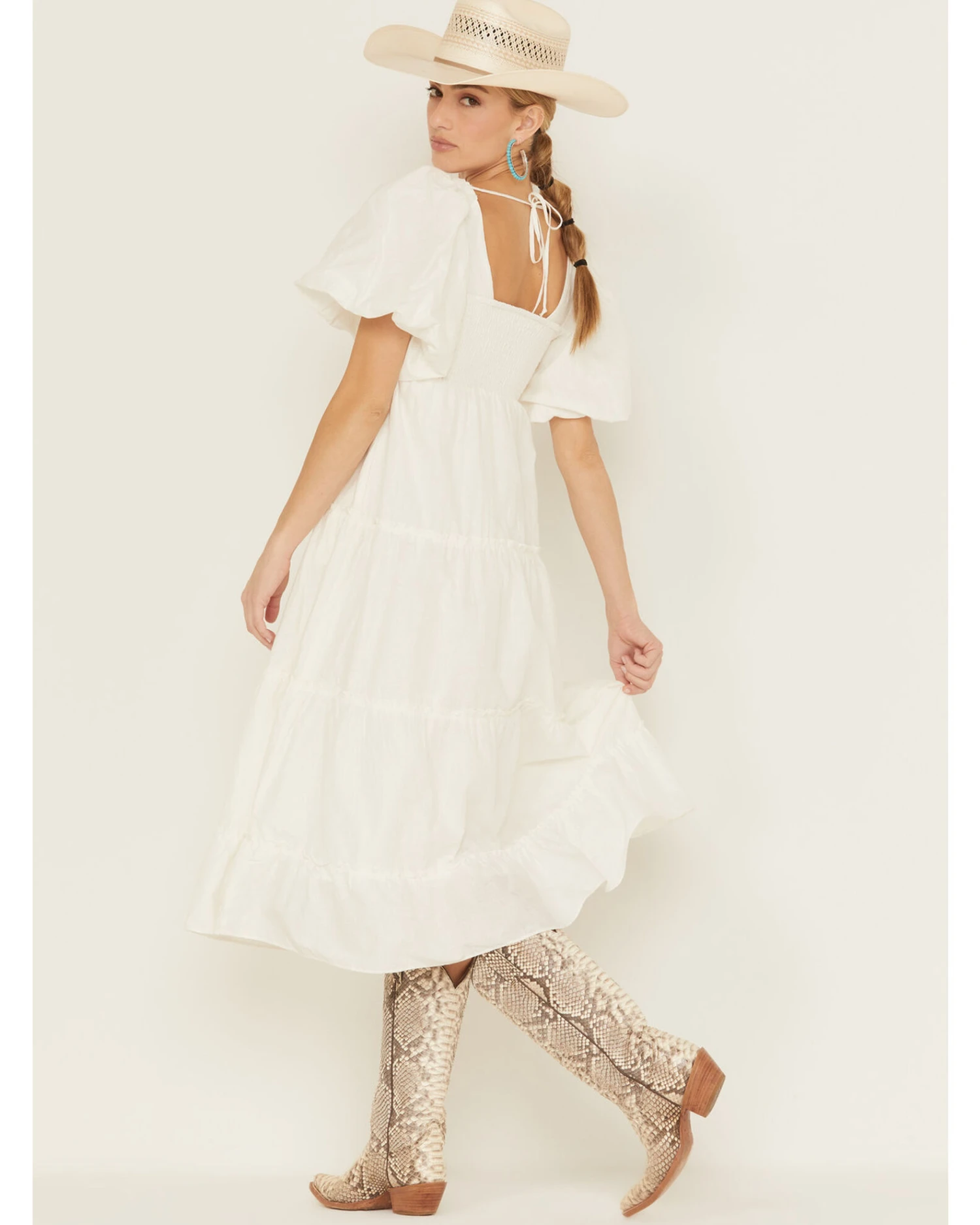 Show Me Your Mumu Women's Odette Midi Dress 4 Show Me Your Mumu Women's Odette Midi Dress - Image 4