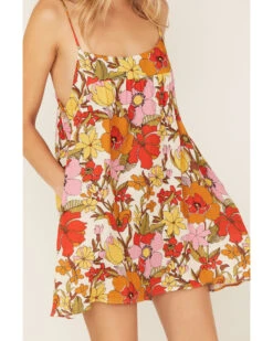 Show Me Your Mumu Women's Oasis Floral Print Mini Dress -Ariat Western Outlet Store 2000360786 900 P3