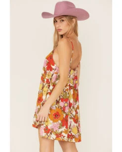 Show Me Your Mumu Women's Oasis Floral Print Mini Dress -Ariat Western Outlet Store 2000360786 900 P4
