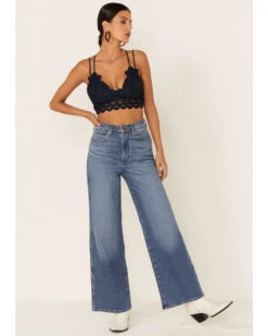 Wishlist Women's Strappy Lace Applique Scallop Lace Bralette  -Ariat Western Outlet Store 2000361455 410 P4