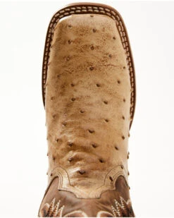 Dan Post Women's Exotic Full Quill Ostrich Western Boots - Broad Square Toe -Ariat Western Outlet Store 2000361559 295 P6