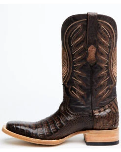 Tanner Mark Men's Shawnee Exotic Caiman Belly Western Boots - Broad Square Toe 9 Tanner Mark Men's Shawnee Exotic Caiman Belly Western Boots - Broad Square Toe -Ariat Western Outlet Store 2000363915 201 P3