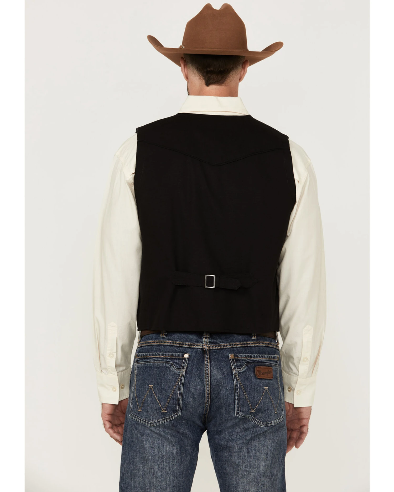 Cody James Men's Highlands Slub Button-Front Western Vest 4 Cody James Men's Highlands Slub Button-Front Western Vest - Image 4