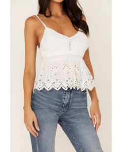 Shyanne Women's Mirror Eyelet Tank -Ariat Western Outlet Store 2000364753 100 P3