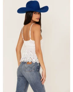 Shyanne Women's Mirror Eyelet Tank -Ariat Western Outlet Store 2000364753 100 P4