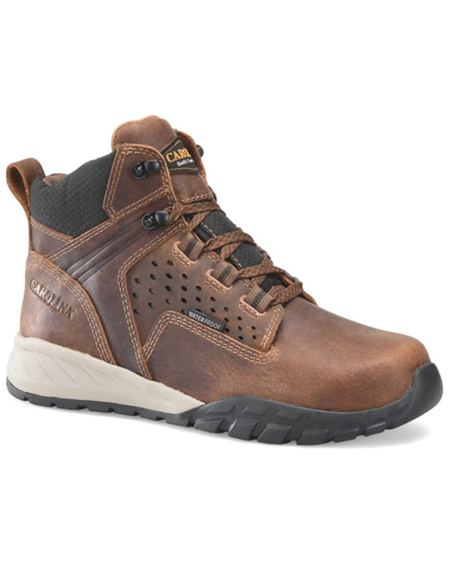 Carolina Men's Energy Lace-Up Waterproof Hiker Work Boots - Composite Toe 1 Carolina Men's Energy Lace-Up Waterproof Hiker Work Boots - Composite Toe