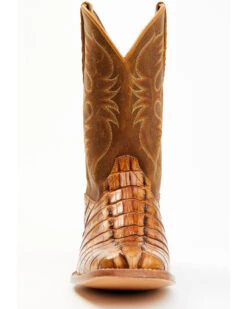 Cody James Men's Caiman Cognac 12" Exotic Western Boots - Broad Square Toe  -Ariat Western Outlet Store 2000366182 280 P4