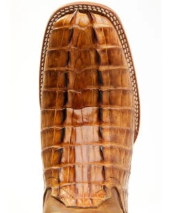 Cody James Men's Caiman Cognac 12" Exotic Western Boots - Broad Square Toe  -Ariat Western Outlet Store 2000366182 280 P6