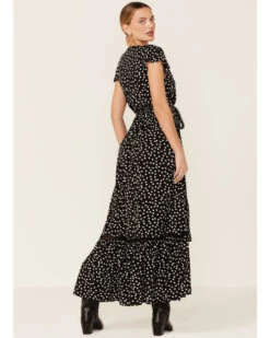 Beyond The Radar Women's Polka Dot Picnic Midi Dress  -Ariat Western Outlet Store 2000366188 001 P3