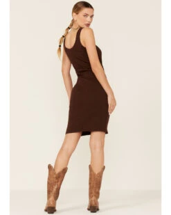 LaBiz Women's Bodycon Snap Slit Dress -Ariat Western Outlet Store 2000367301 240 P3